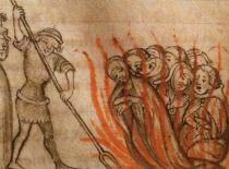 Knights Templar burned at the stake
