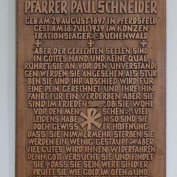 Schneider Memorial in Womrath, Germany