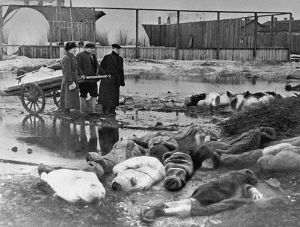 Victims of the siege of Leningrad, 1942