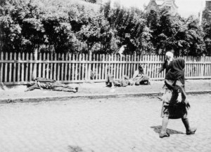 Starvation victims in 1933 Ukraine