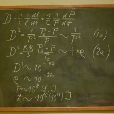 Einstein's Oxford Blackboard