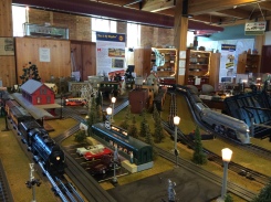 In the museum's "Toy Train Division"
